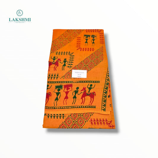 Sanjukta Mul Cotton 6Y Without Blouse - 060615
