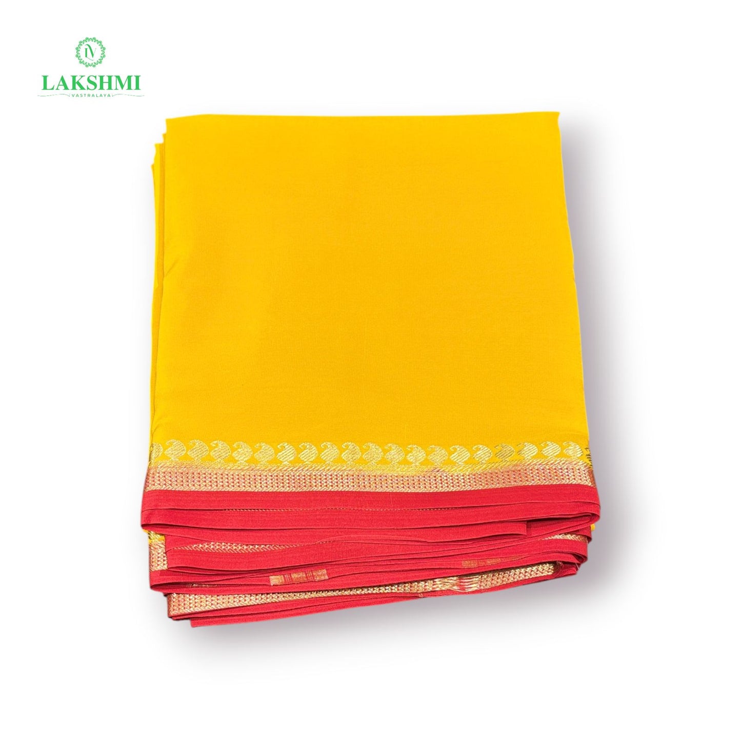 Chithrambai Pure Mysore Silk - 6 Yards