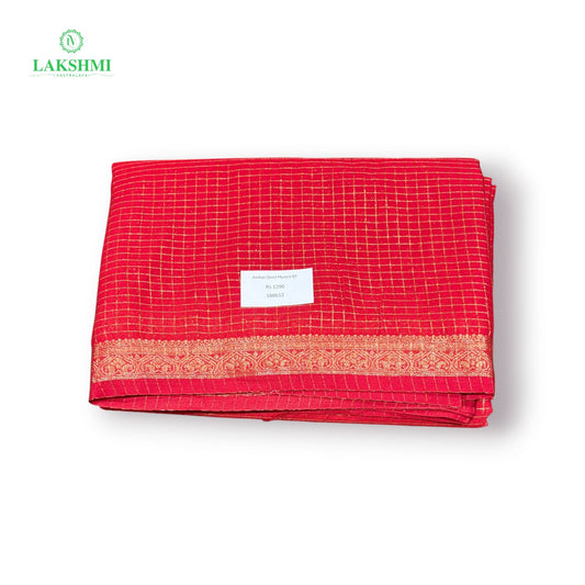 Ambari Semi Crepe Checks - 6Y - 180612