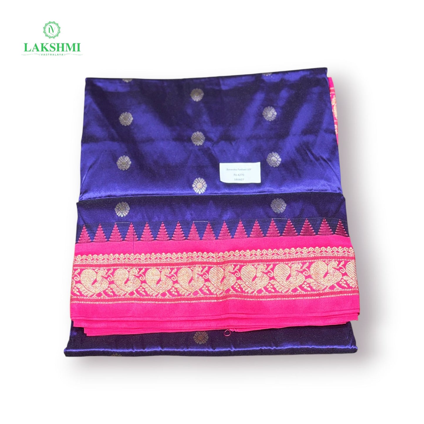 Suvarnika Semi Crepe Paithani 10Y - 180607