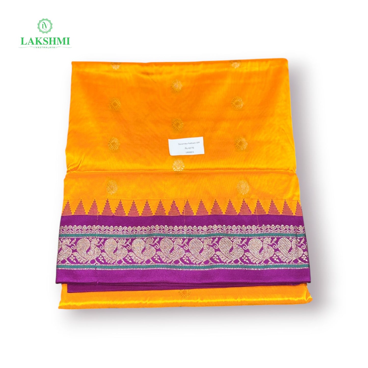 Suvarnika Semi Crepe Paithani 10Y - 180601