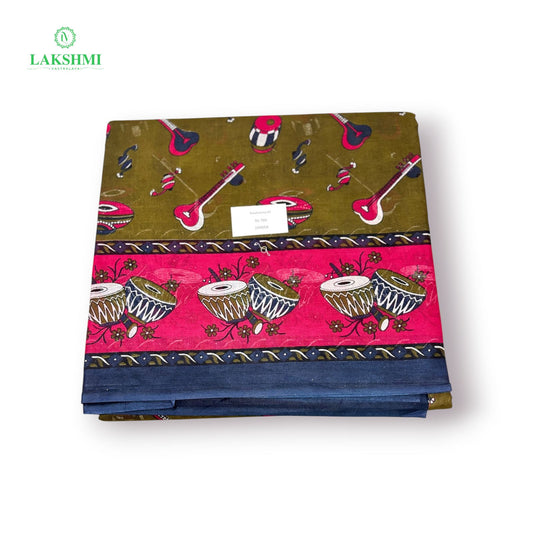 Balahamsa Erode Cotton Without Blouse  6Y - 190658