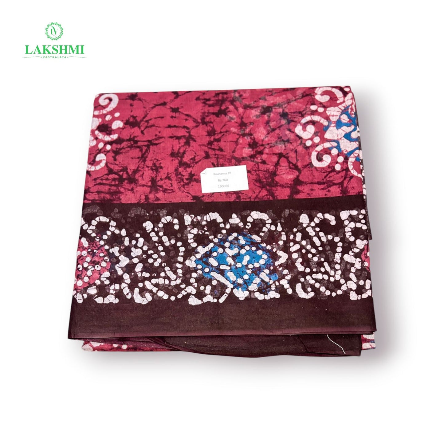Balahamsa Erode Cotton Without Blouse  6Y - 190655