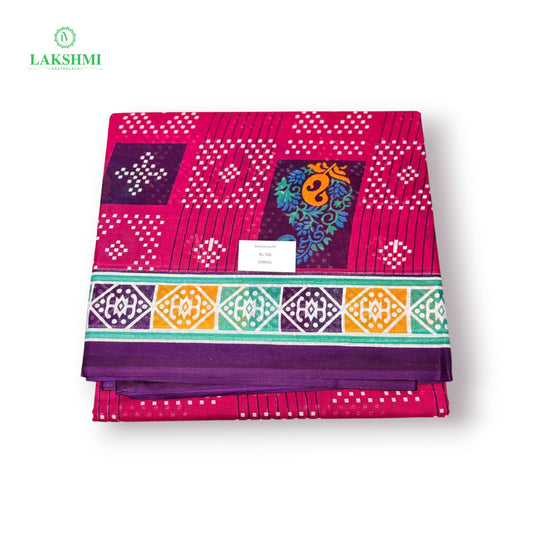 Balahamsa Erode Cotton Without Blouse  6Y - 190631