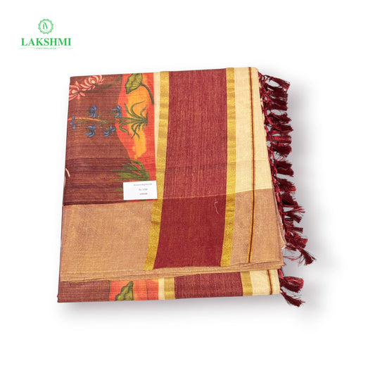 Padmavati Radhekrishna Print - Red 6Y