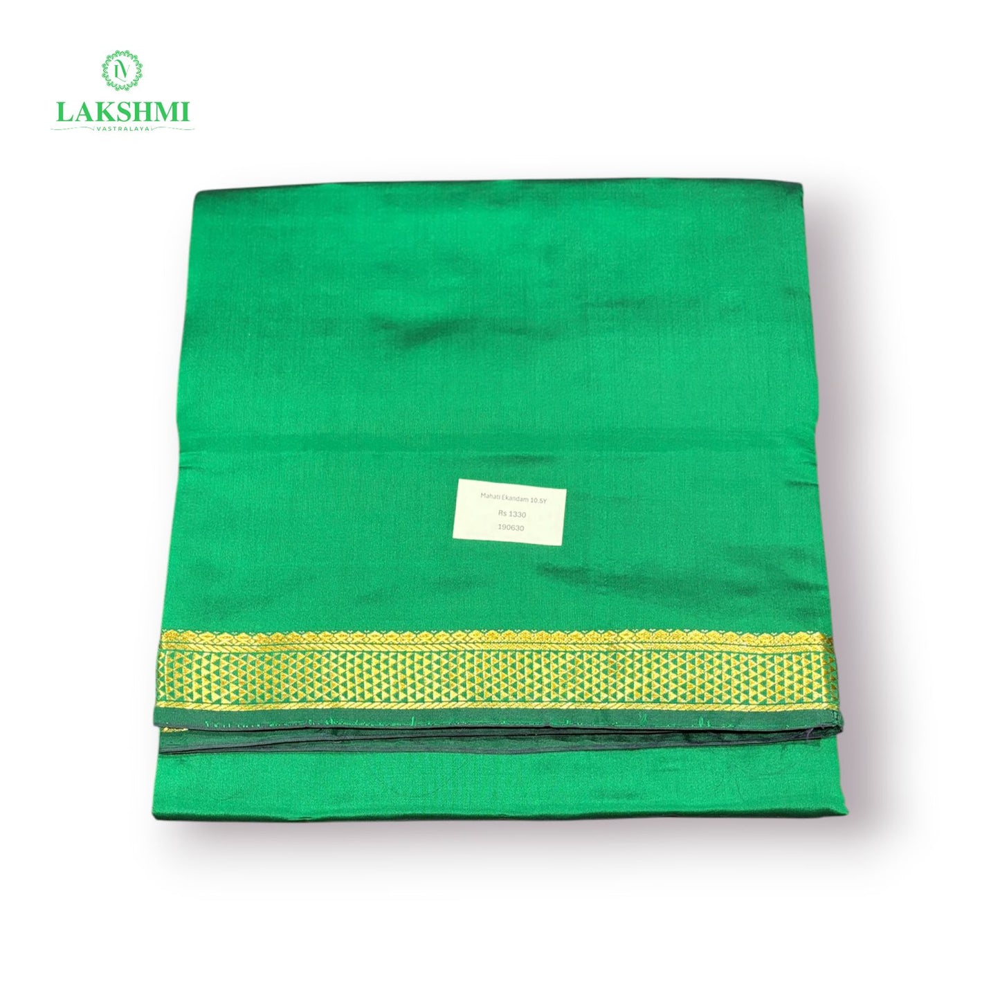 Mahati Green Ekandam 10.5 yards - 190630