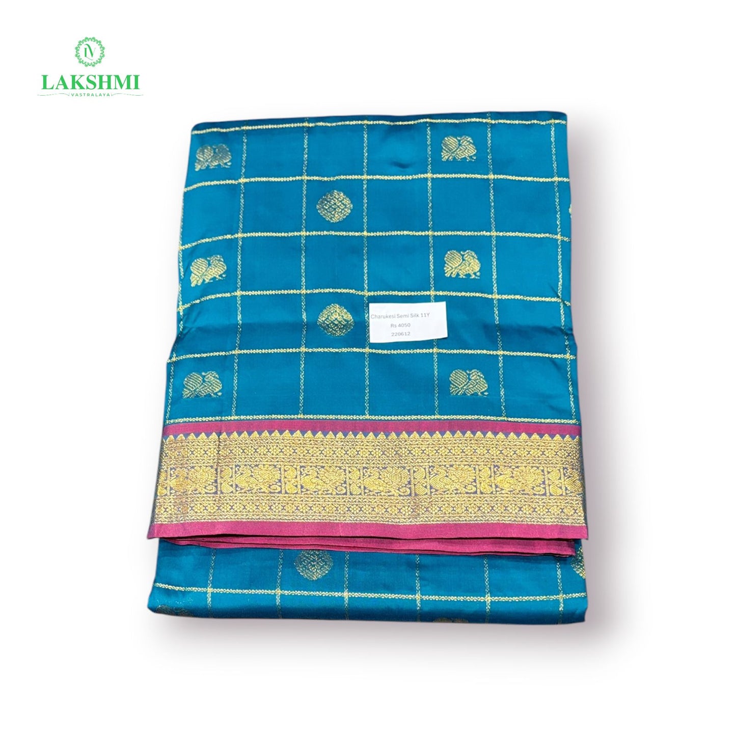 Charukesi Semi Silk 11 Yards - 220612