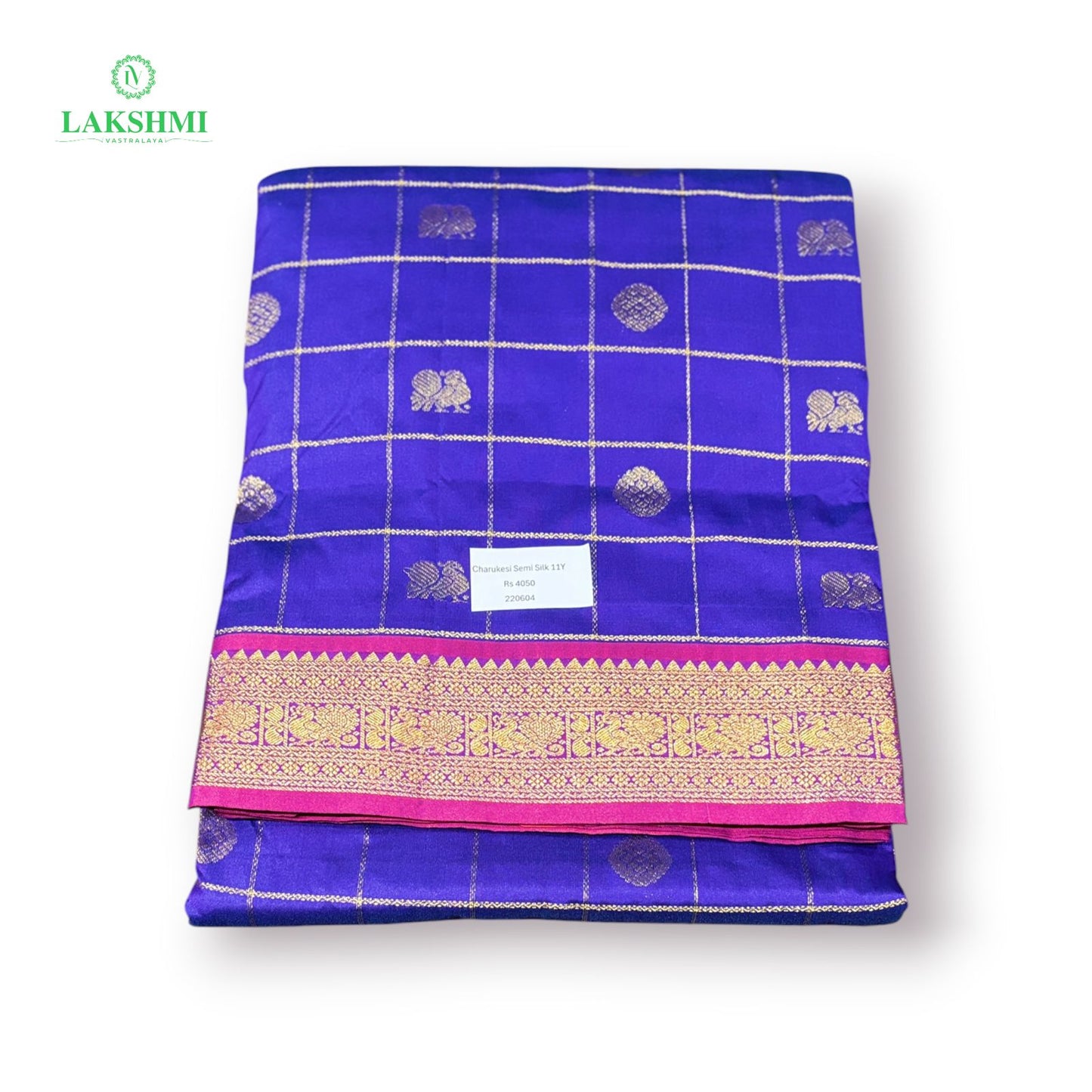 Charukesi Semi Silk 11 Yards - 220604