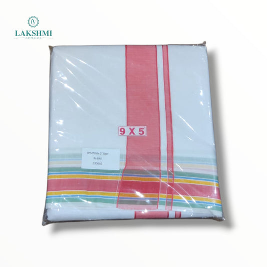 9*5 Cotton Seer White - 230602