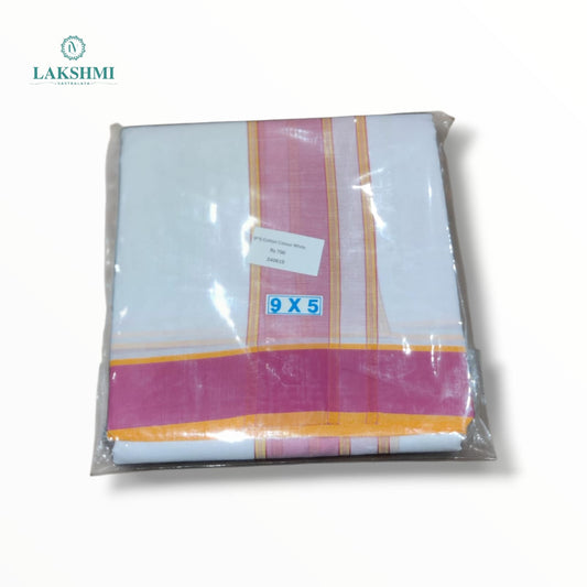 9*5 Cotton Colour White - 240619