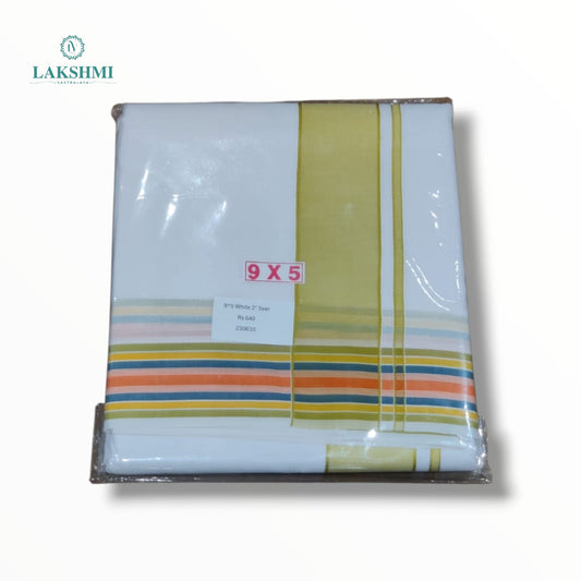 9*5 Cotton Seer White - 230610