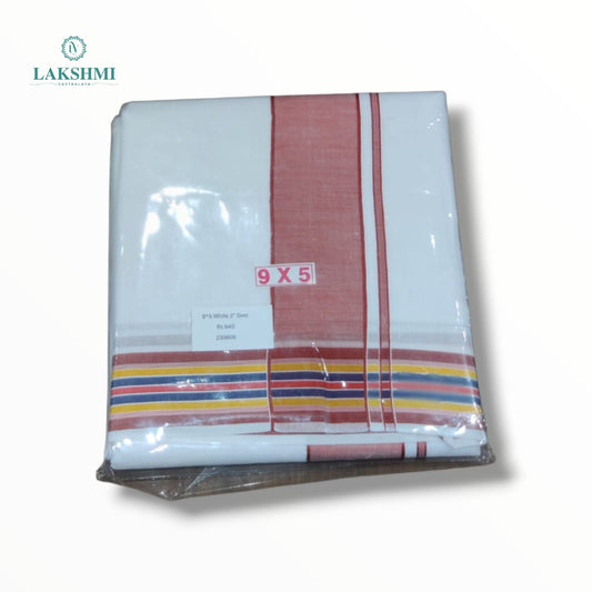 9*5 Cotton Seer White Mix - 230606