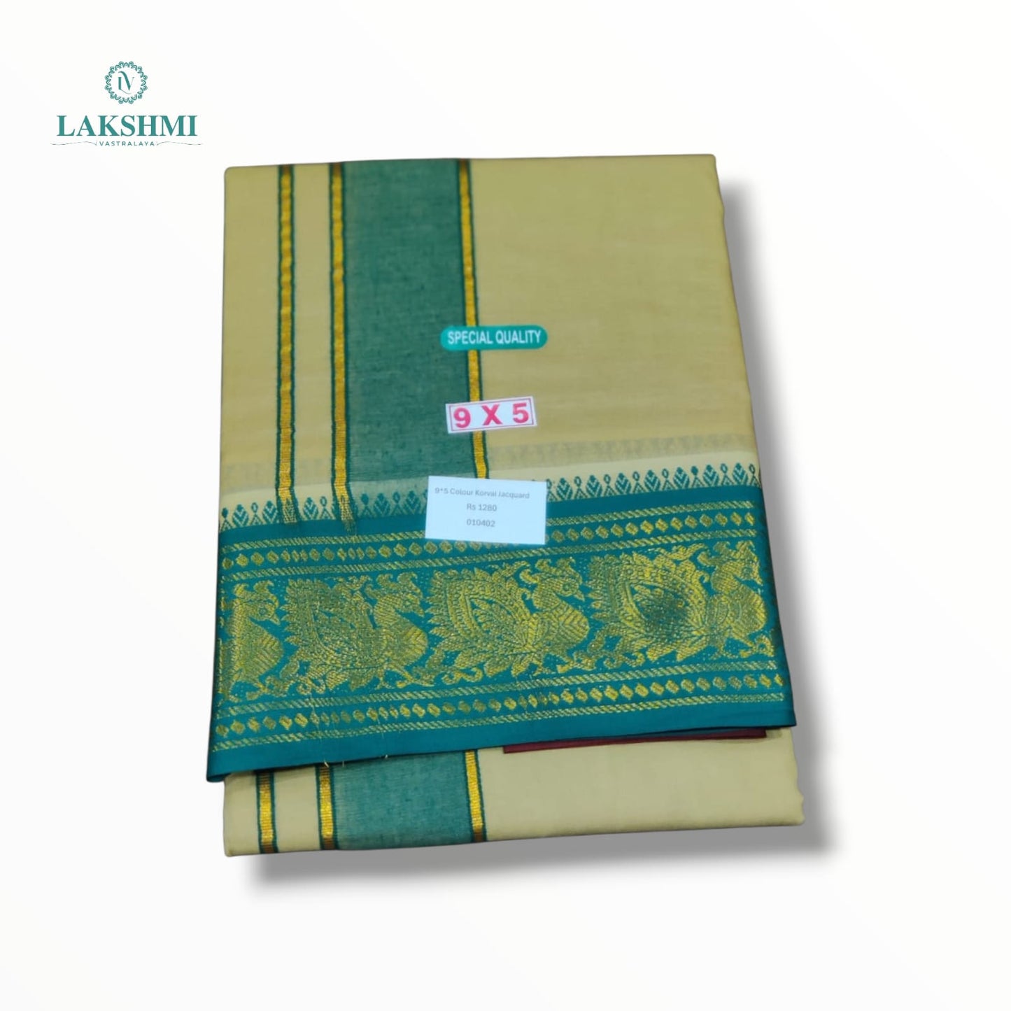 9*5 Colour Korvai Jacquard - 010402