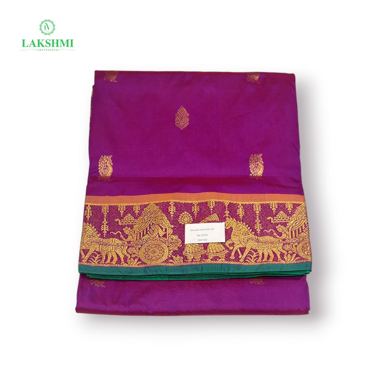 Bharathi 10Y Semi Silk - 180702