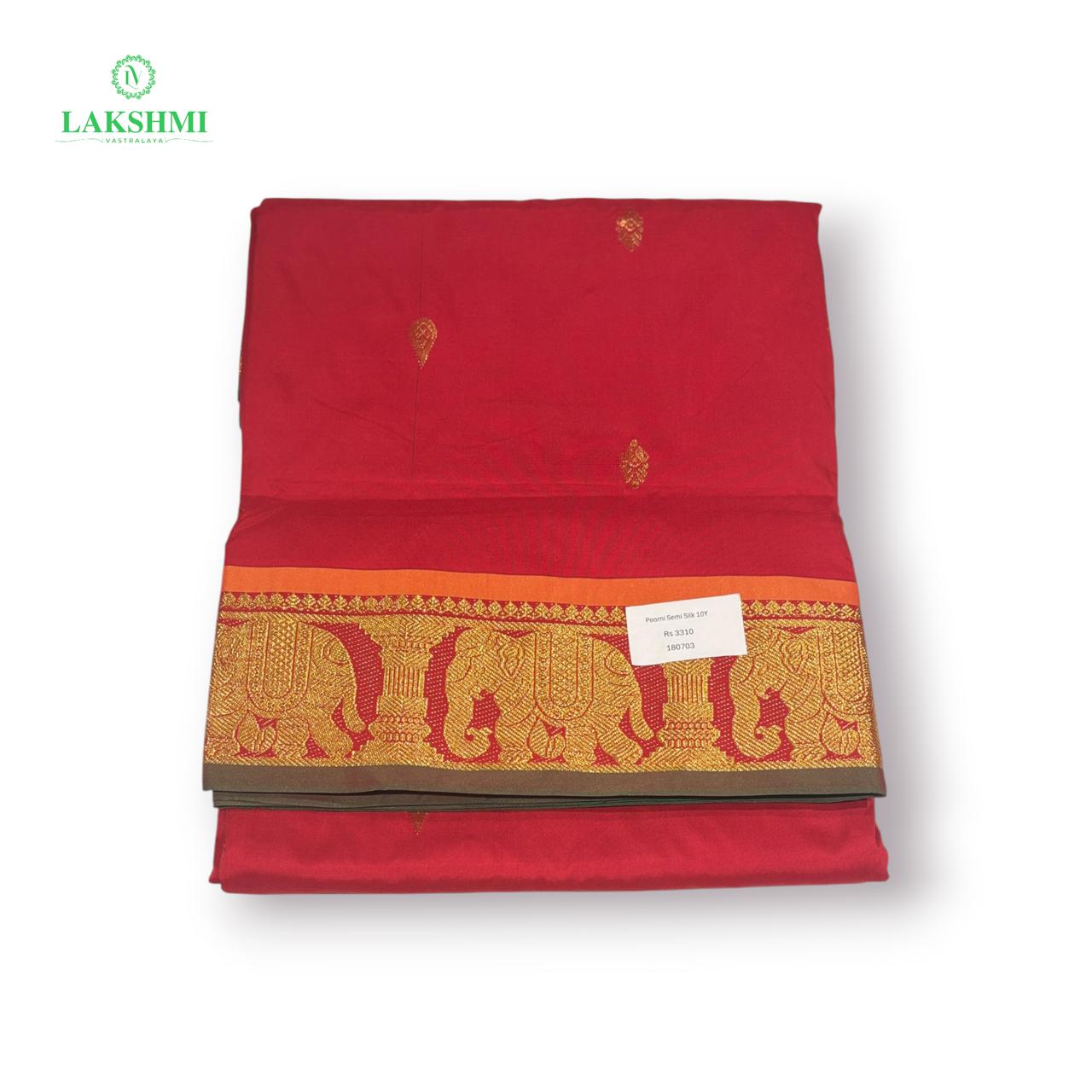 Poorni 10Y Semi Silk - 180703