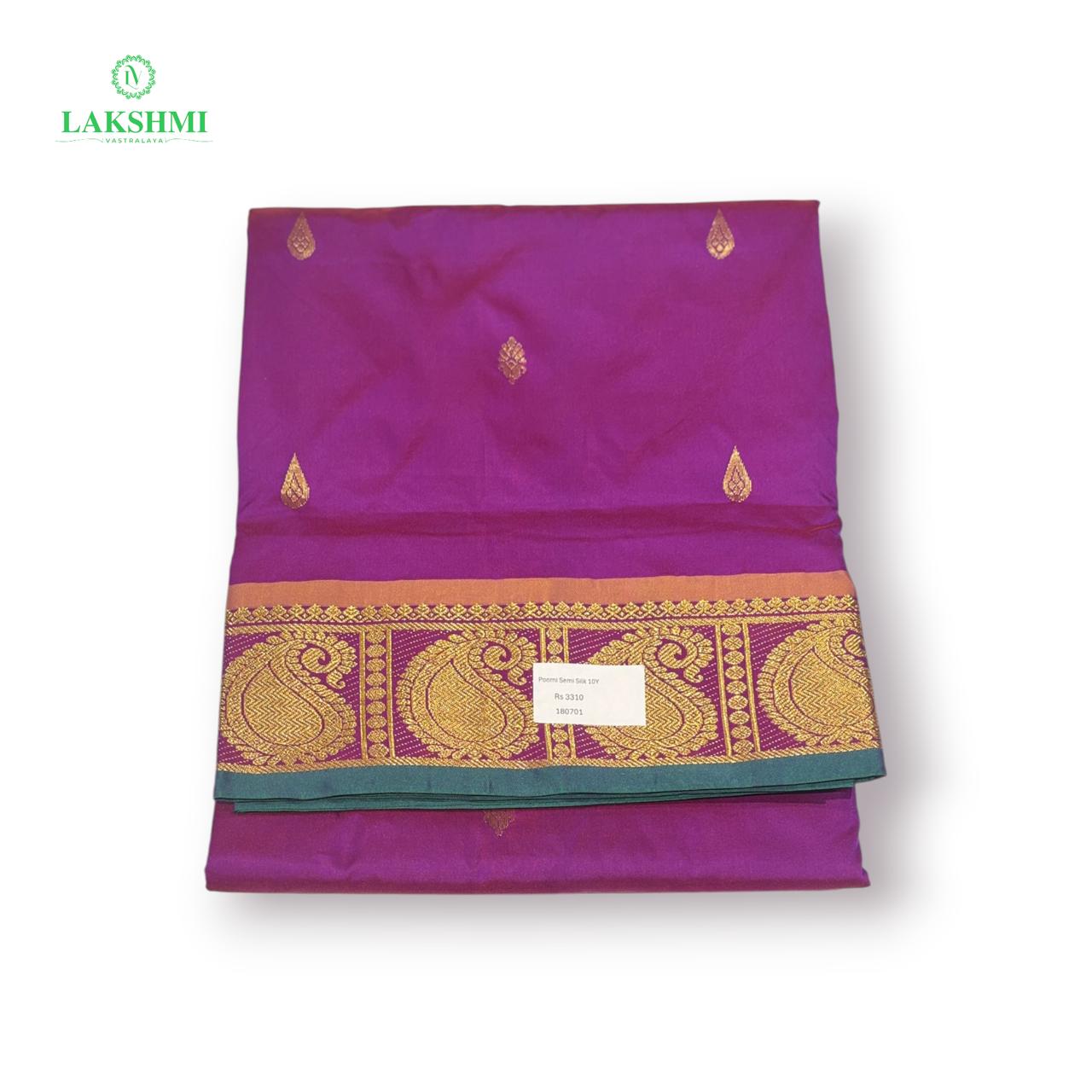 Poorni 10Y Semi Silk - 180701