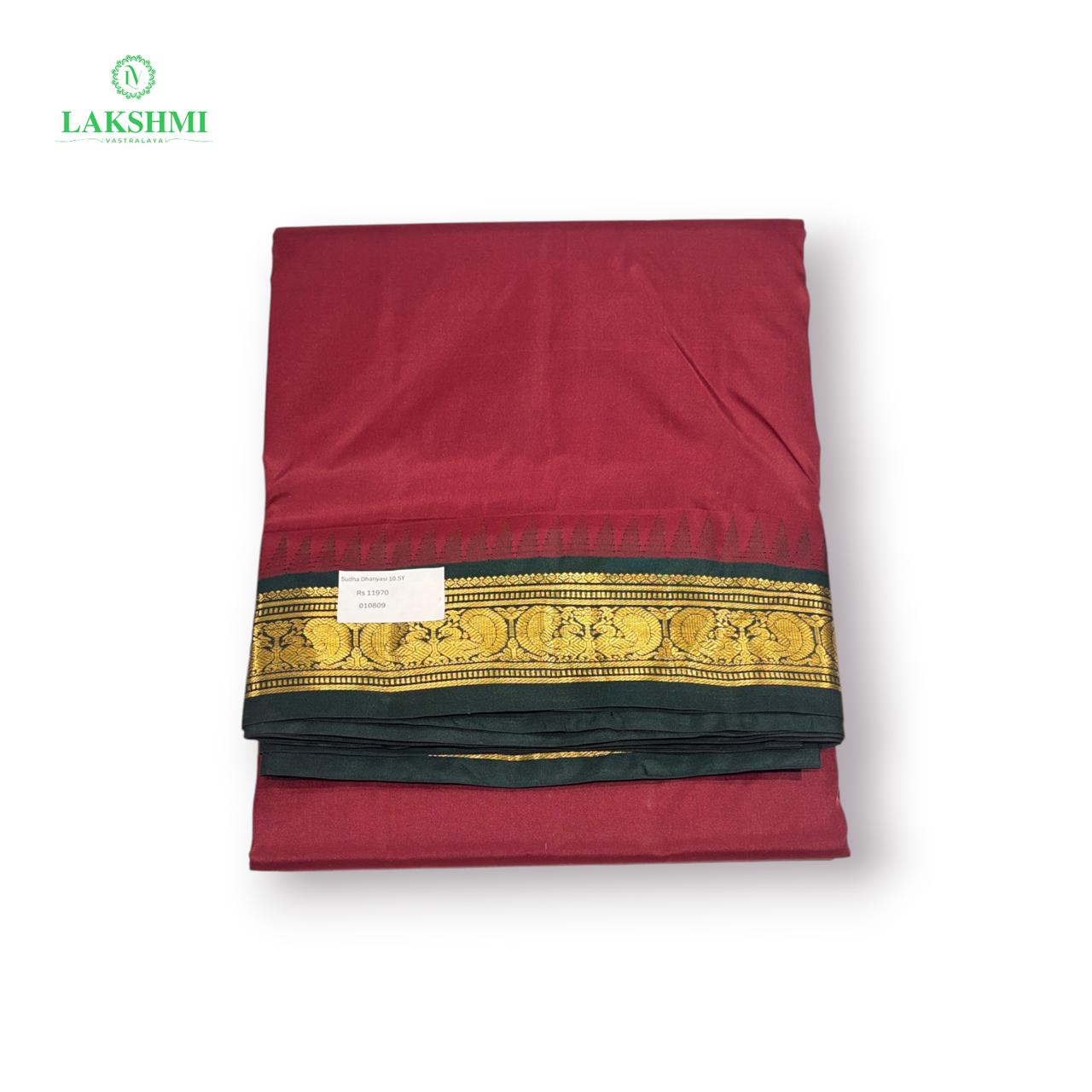 Sudha Dhanyasi 10.5 Yards - 010809
