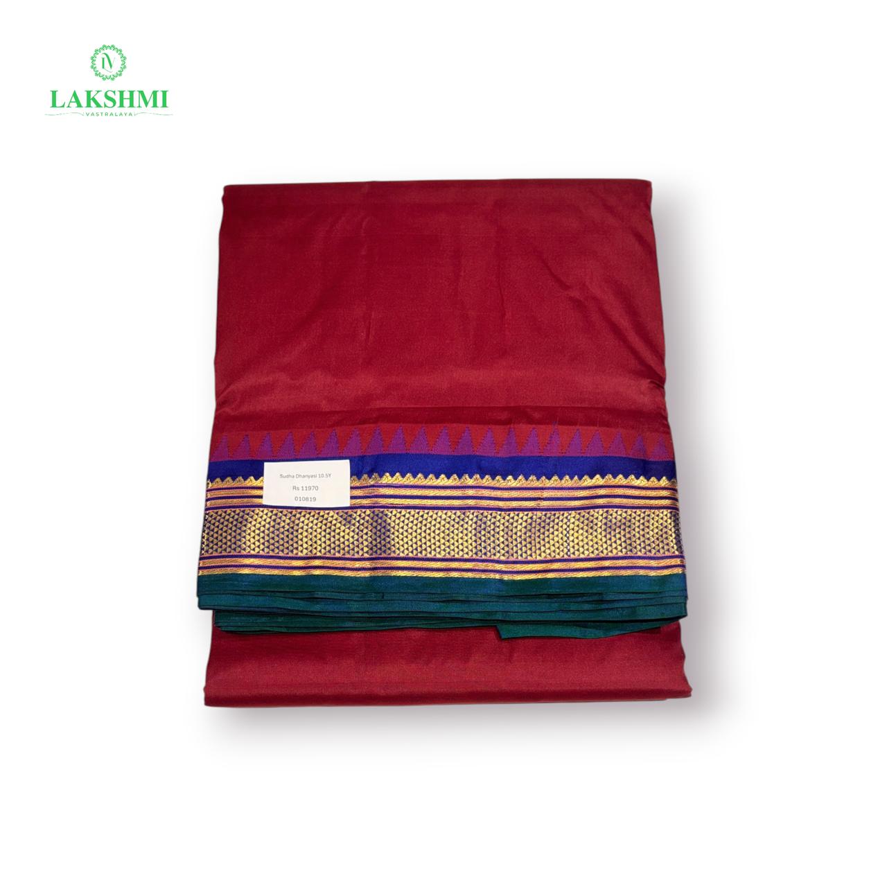 Sudha Dhanyasi 10.5 Yards - 010819