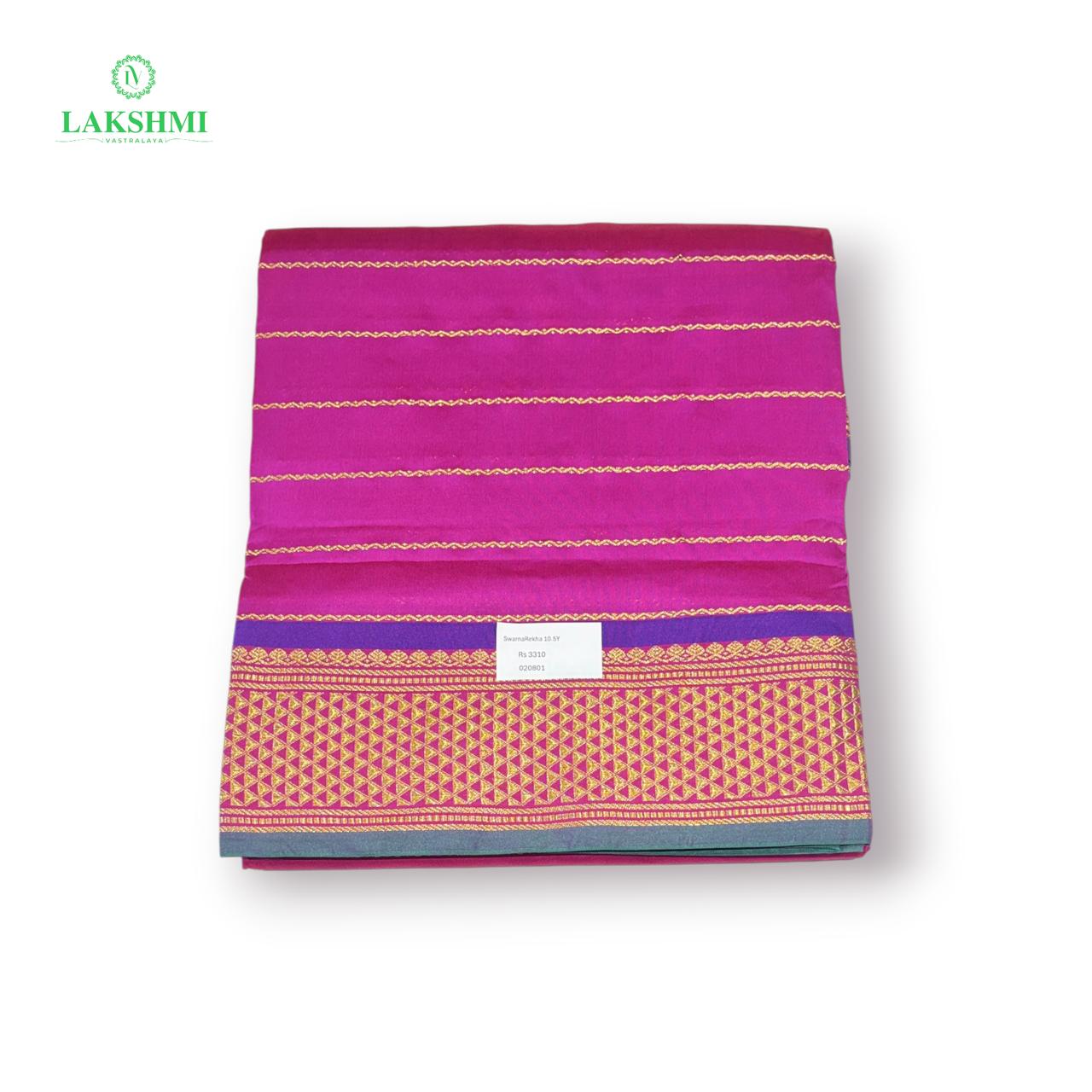 Swarnarekha 10.5 Yards Semi Silk - 020801