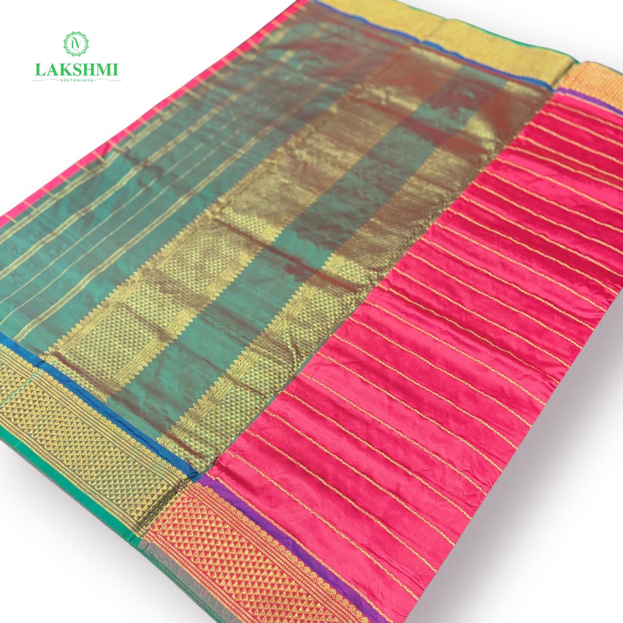 Swarnarekha 10.5 Yards Semi Silk - 020803