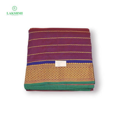 Swarnarekha 10.5 Yards Semi Silk - 020805