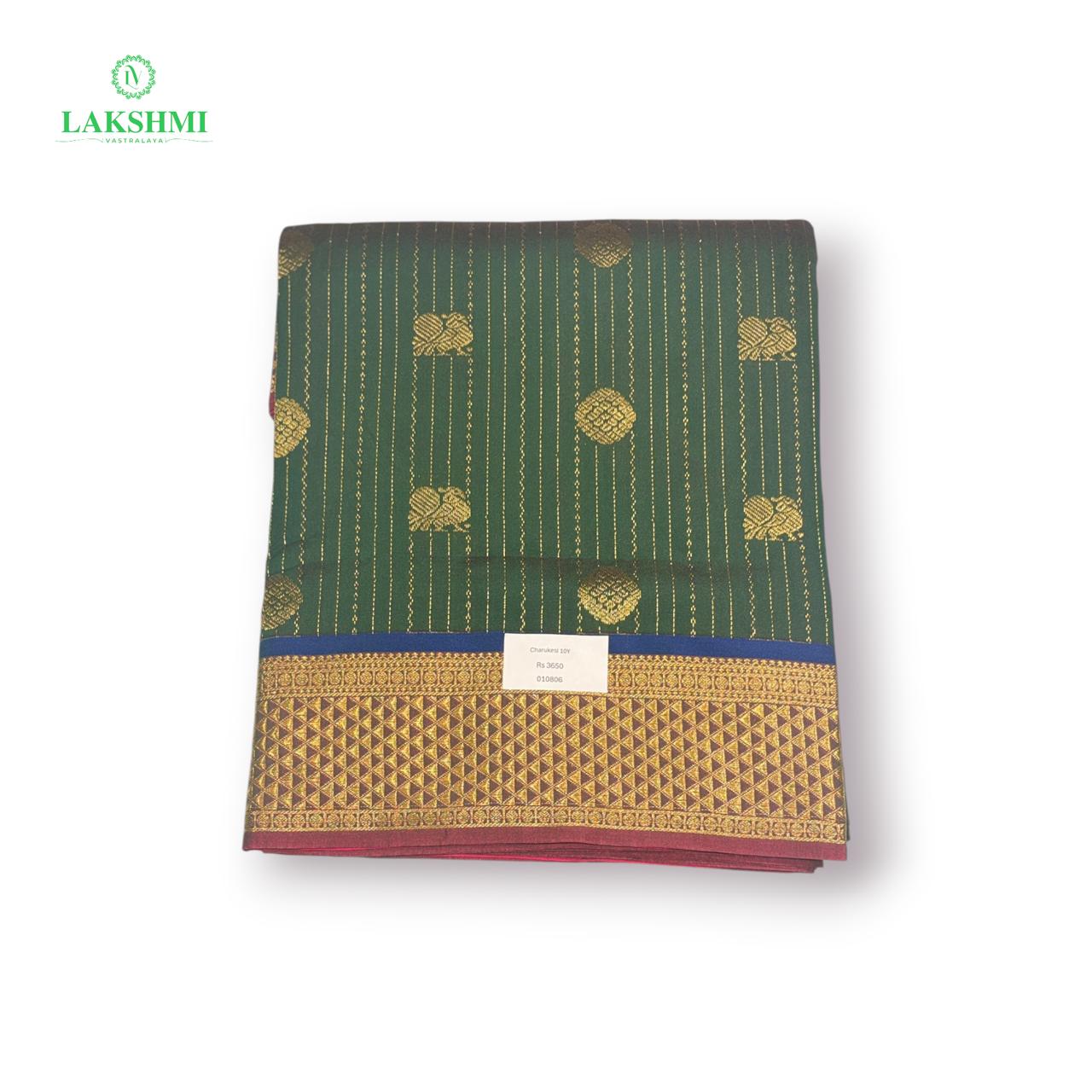 Charukesi Semi Silk 10 Yards - 010806