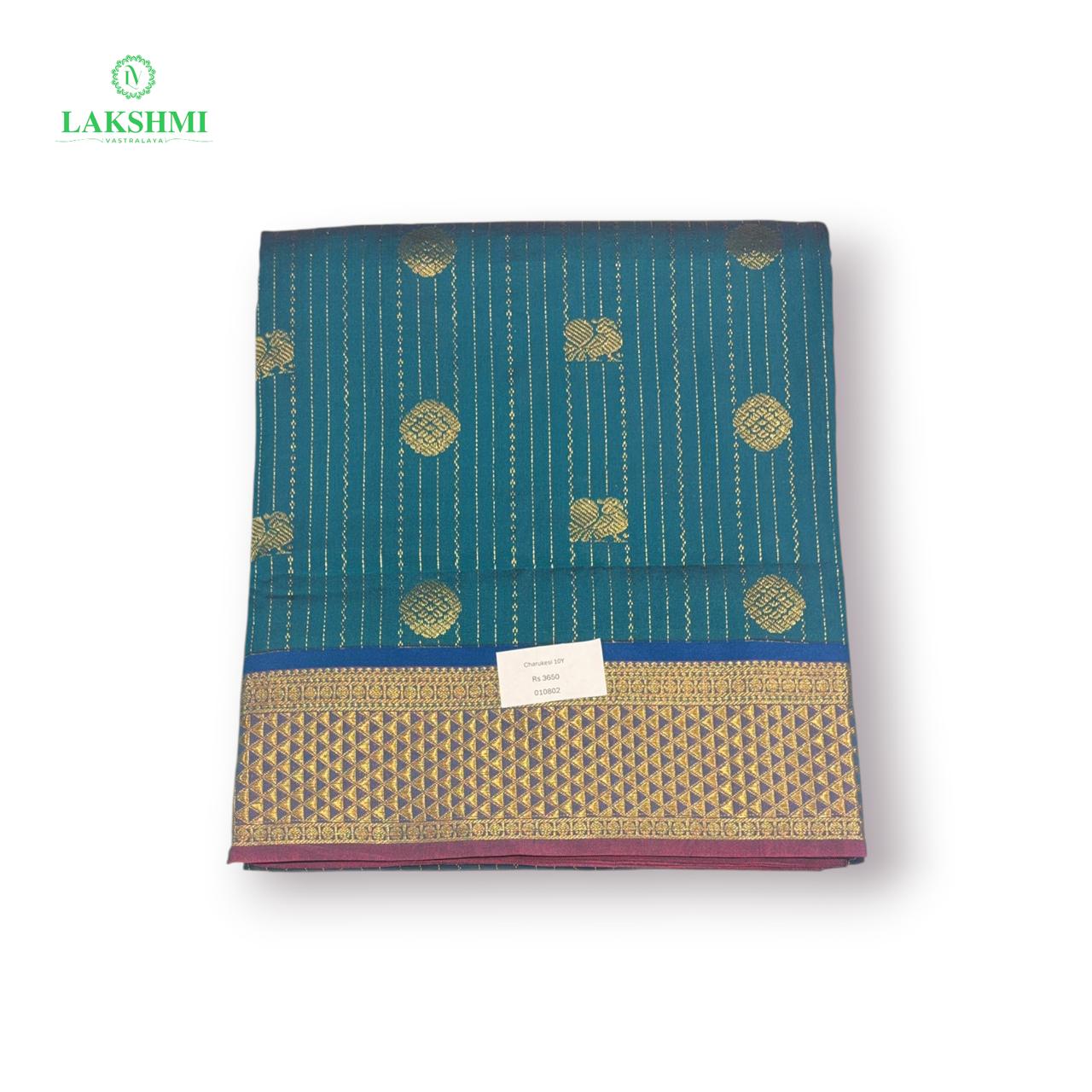 Charukesi Semi Silk 10 Yards - 010802