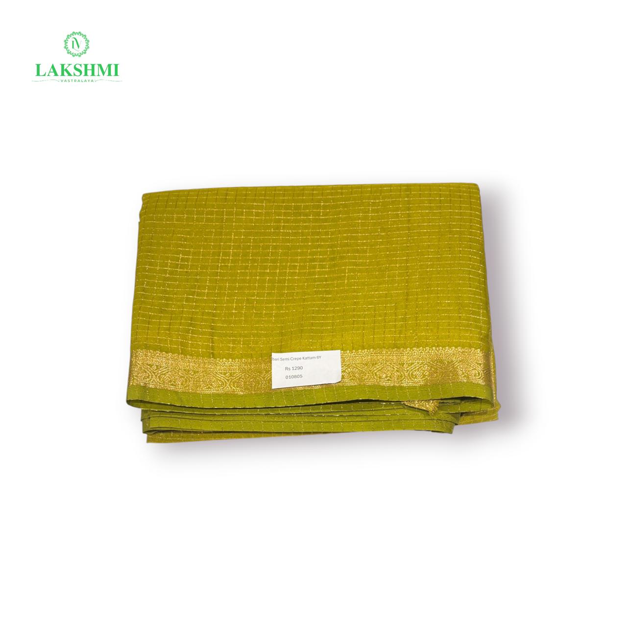 Ambari Semi Crepe Checks - 6Y - 010805