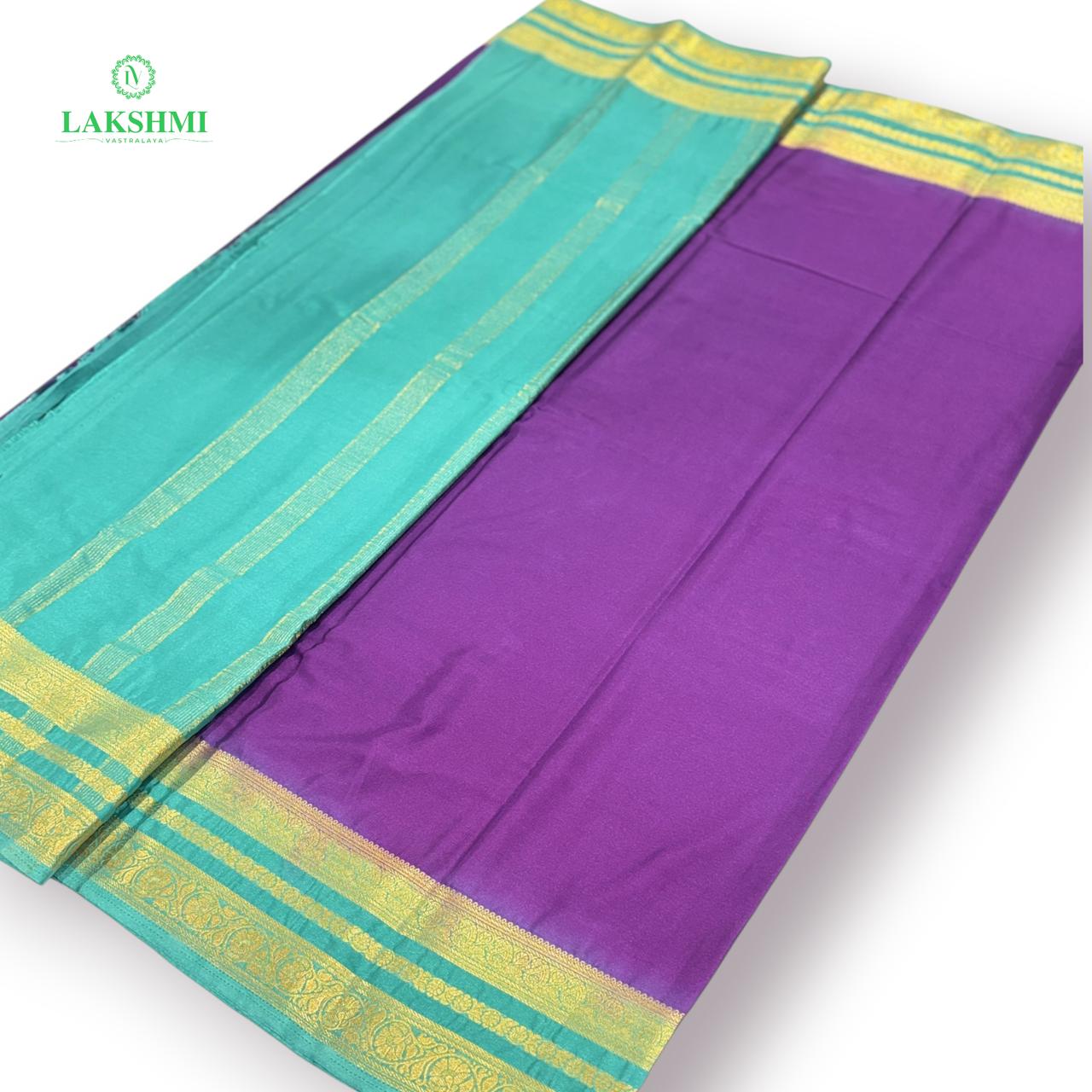Tanvika Semi Crepe Plain Contrast 6y - 010805