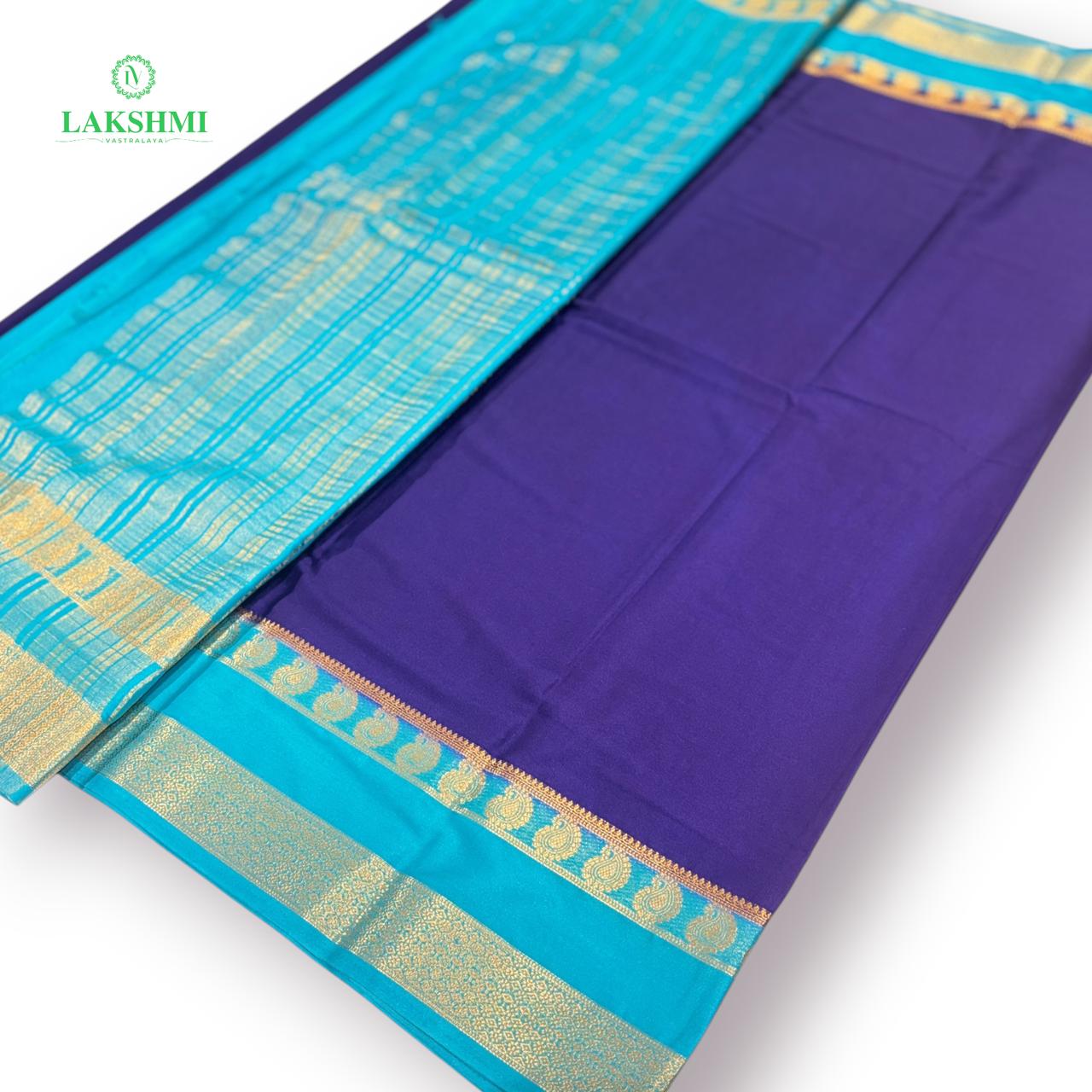 Tanvika Semi Crepe Plain Contrast 6y - 010806