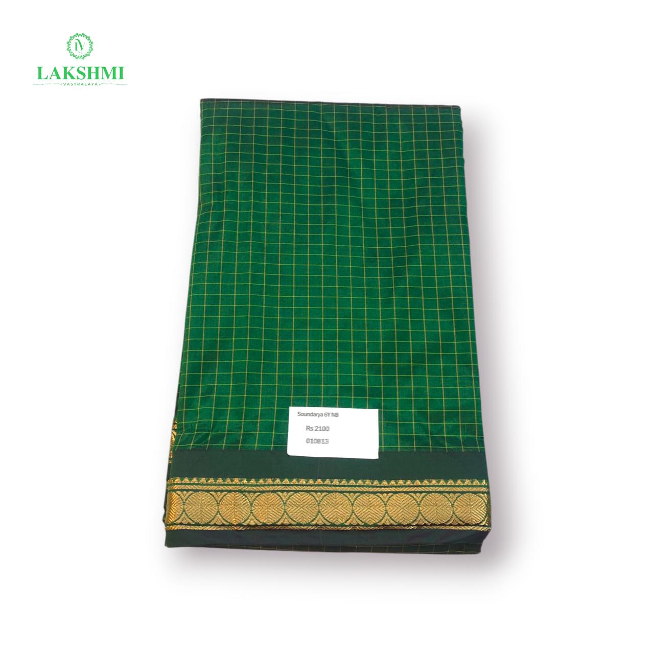 Soundarya Semi Silk 6 Yards - 010813