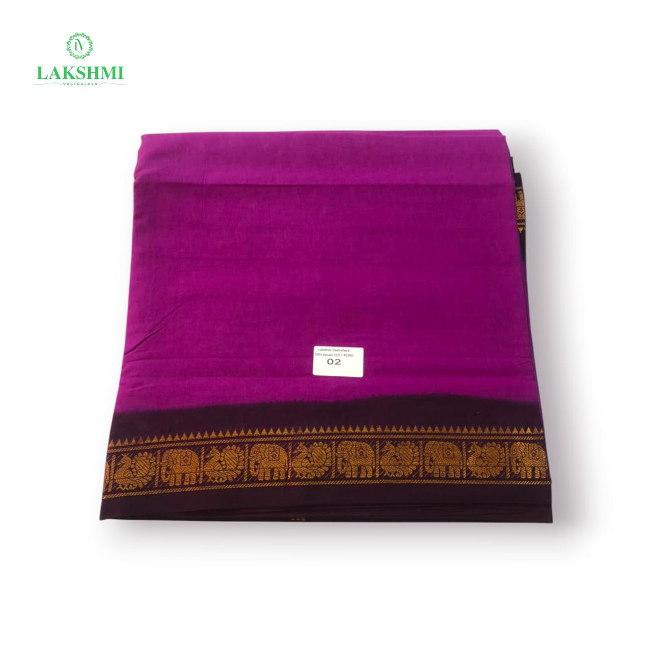 Devaki – 120’s Count Sungudi 10.5 Yards No 02