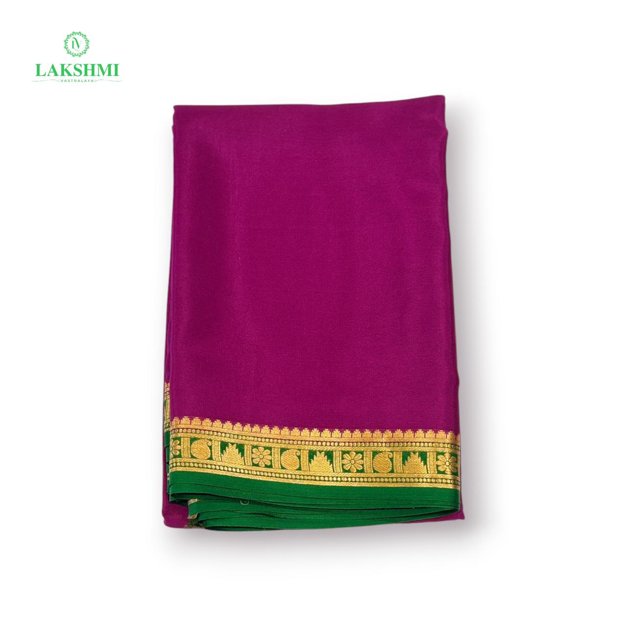 Manohari Mysore Silk 6 Yards