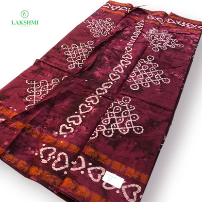 Saradha Sungudi Wax Batik 6.5 Yards - 170801