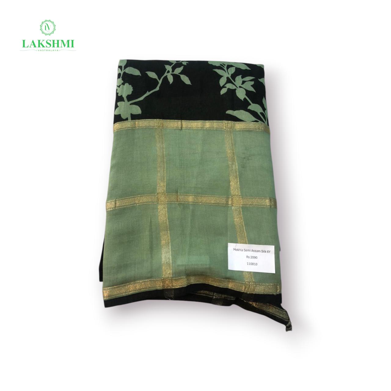 Mekhala – Semi Assam Silk Saree | 6 Yards 110810