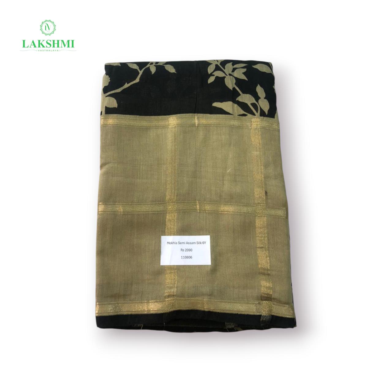 Mekhala – Semi Assam Silk Saree | 6 Yards 110806