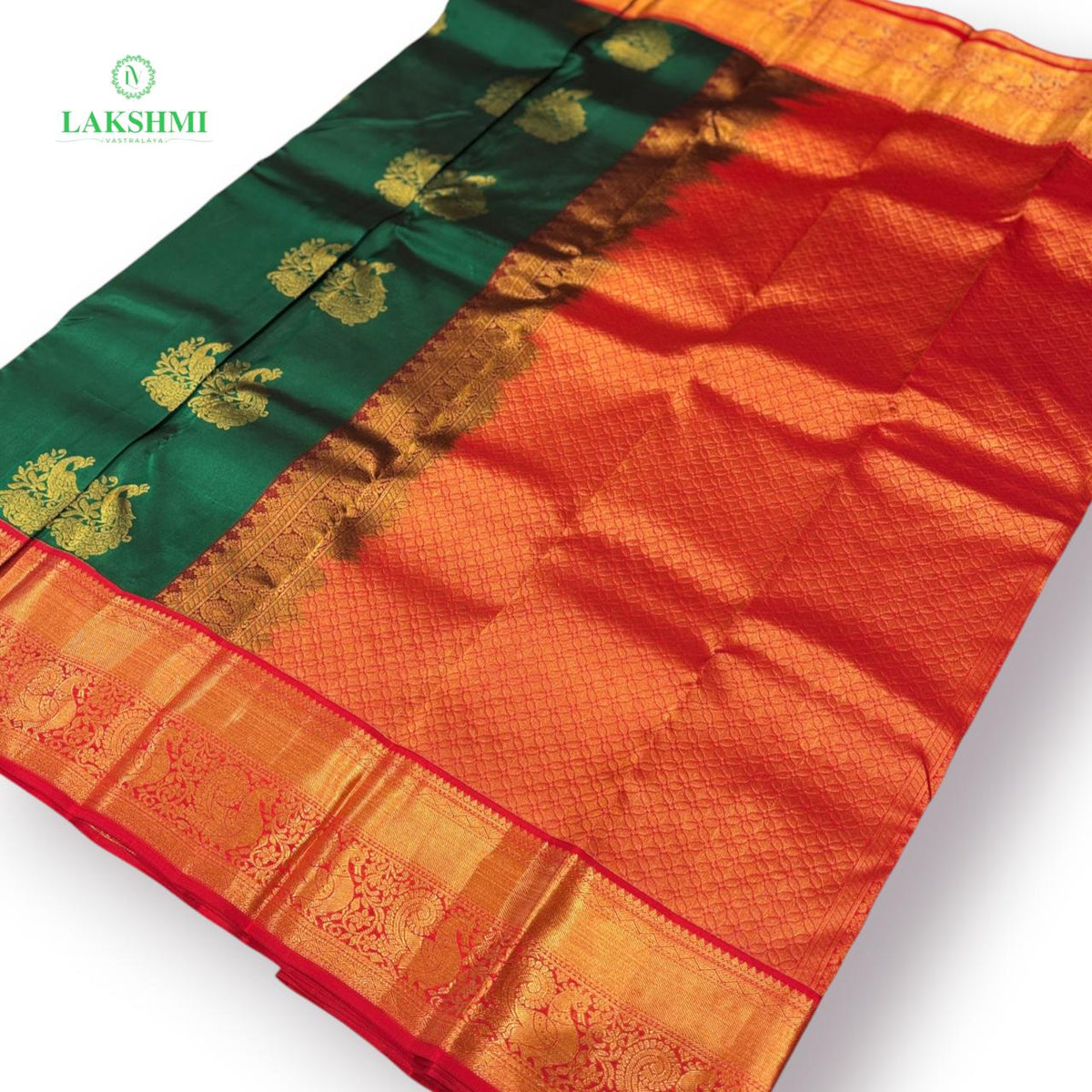 Tarangini Butta – Pure Kanchipuram Silk Saree - 180906