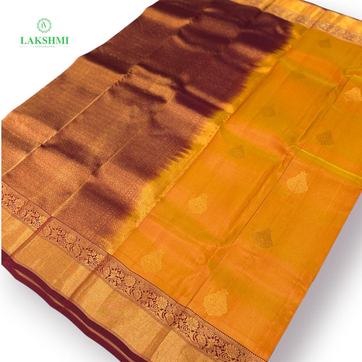 Tarangini Butta – Pure Kanchipuram Silk Saree - 180904