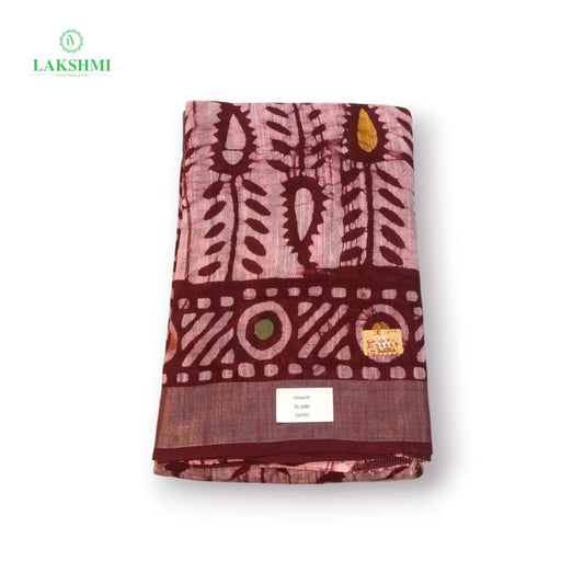 Chaliya Linen 100% Block Print 6Y - 210701
