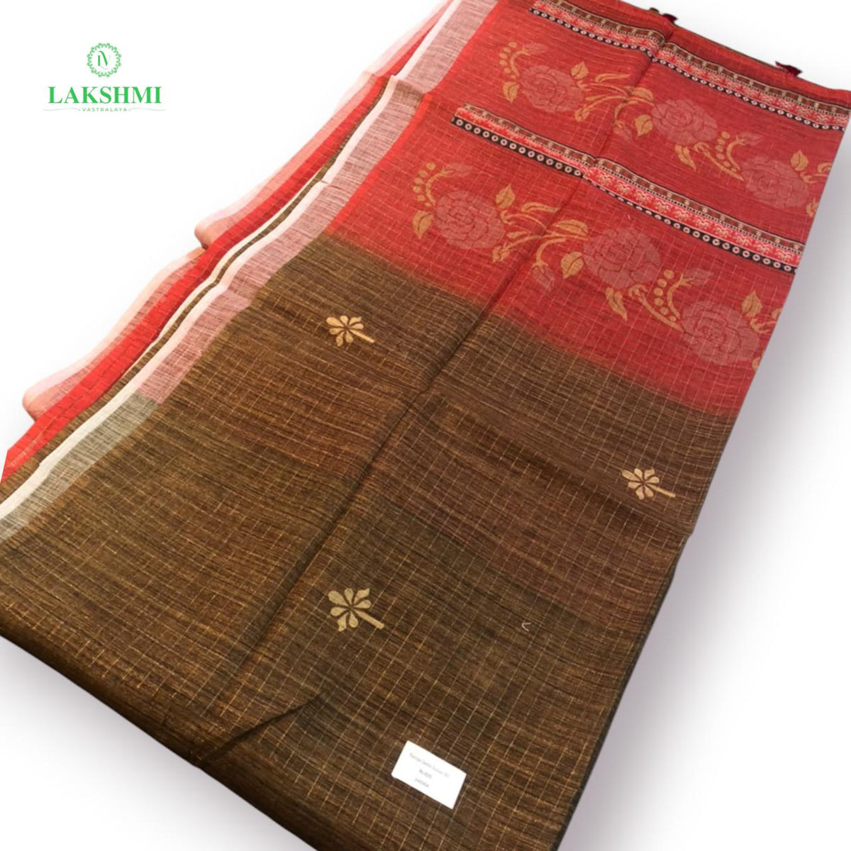Remya 6 Yards Semi Jute Saree - 240904