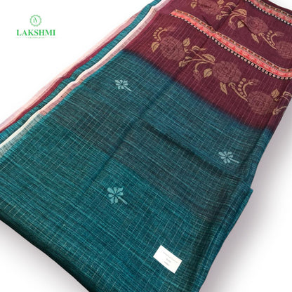 Remya 6 Yards Semi Jute Saree - 240902