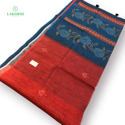 Remya 6 Yards Semi Jute Saree - 240905
