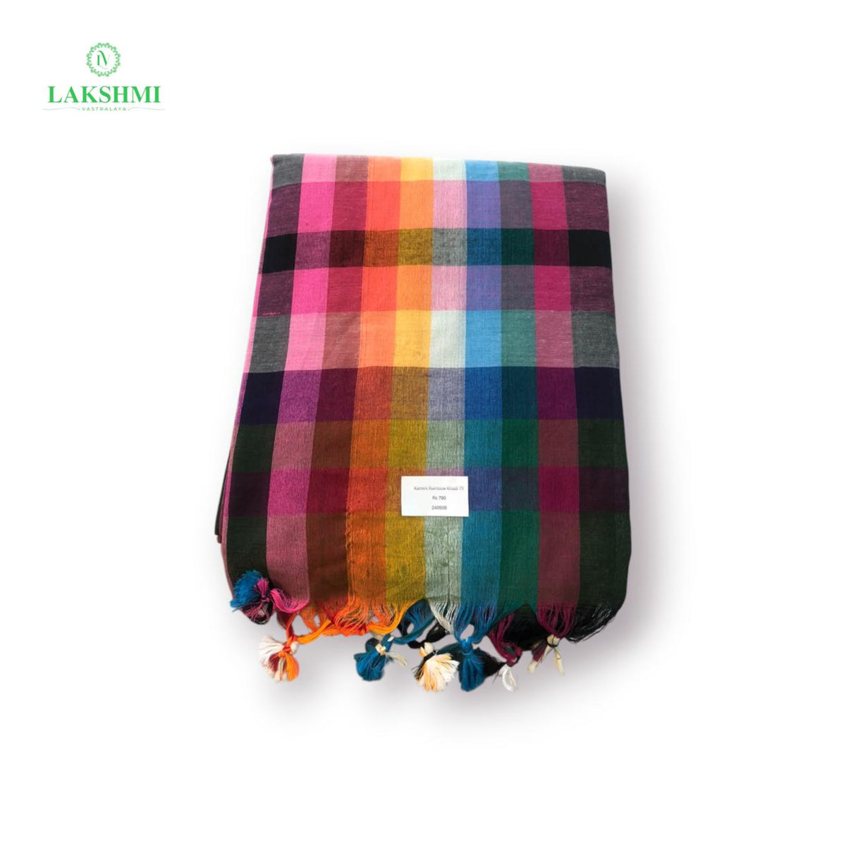 Kamini Rainbow 7Y Mul Khadi Cotton - 240908