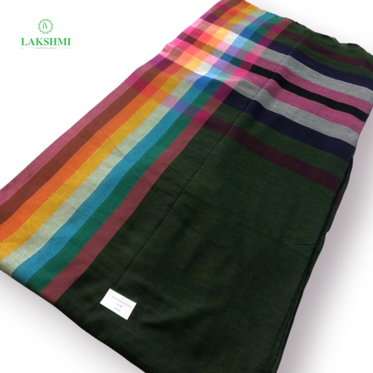 Kamini Rainbow 7Y Mul Khadi Cotton - 240908