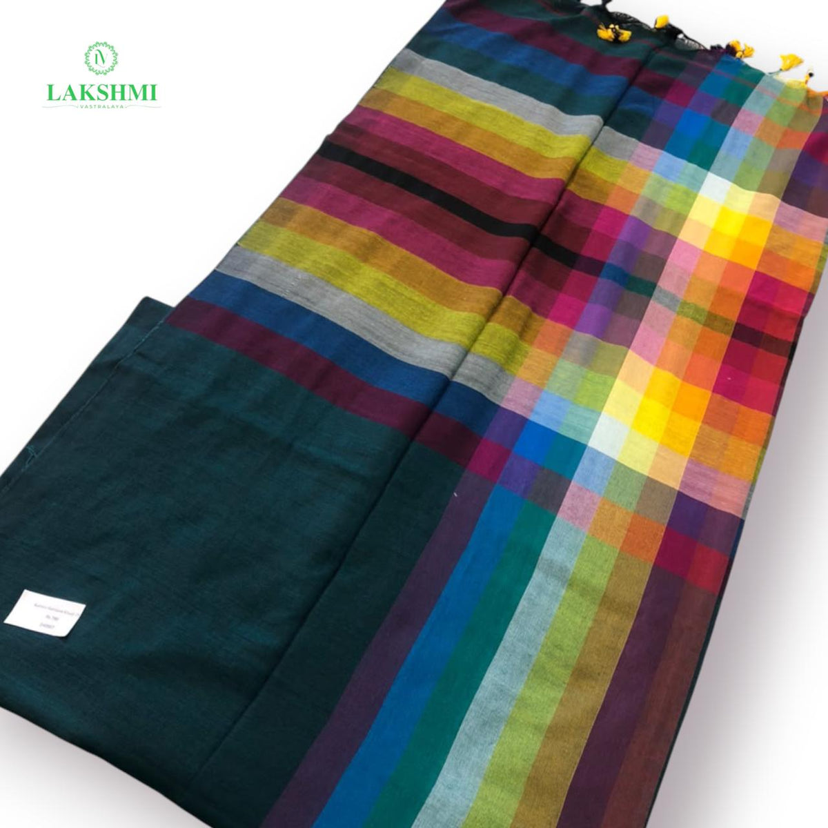 Kamini Rainbow 7Y Mul Khadi Cotton - 240907