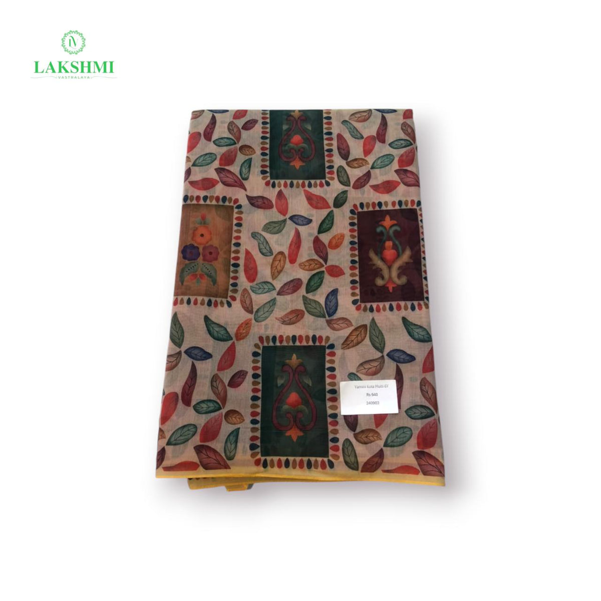 Yamini Kota 6 Yards Linen Designer - 240903