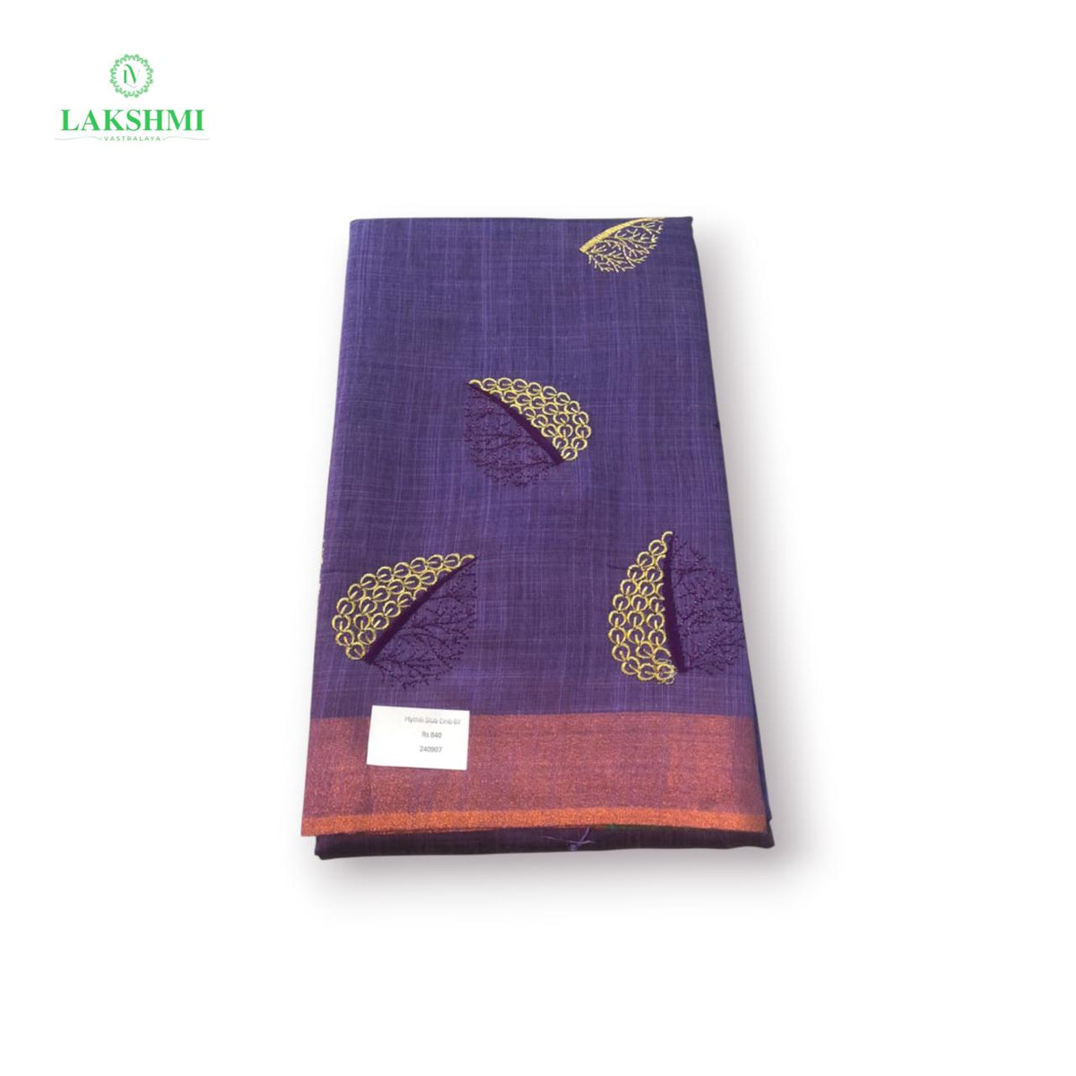 Mythili Slub Cotton 6Y – Embroidery Work - 240907