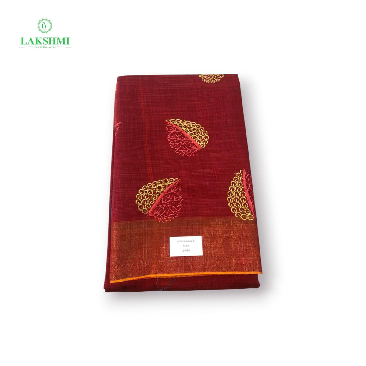 Mythili Slub Cotton 6Y – Embroidery Work - 240901