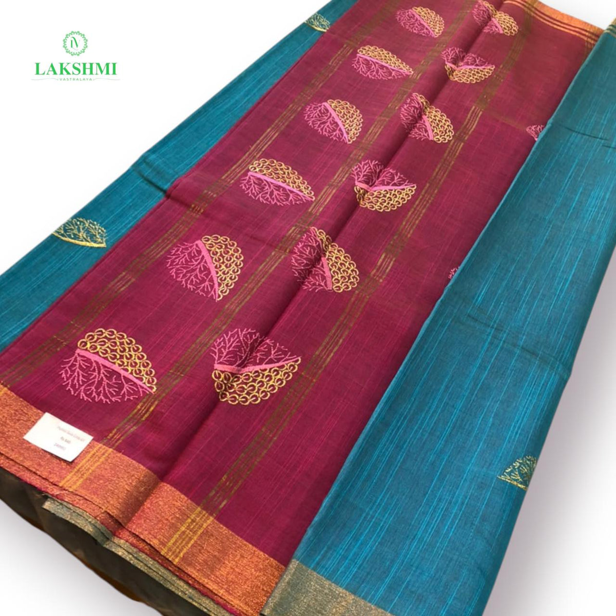 Mythili Slub Cotton 6Y – Embroidery Work - 240903
