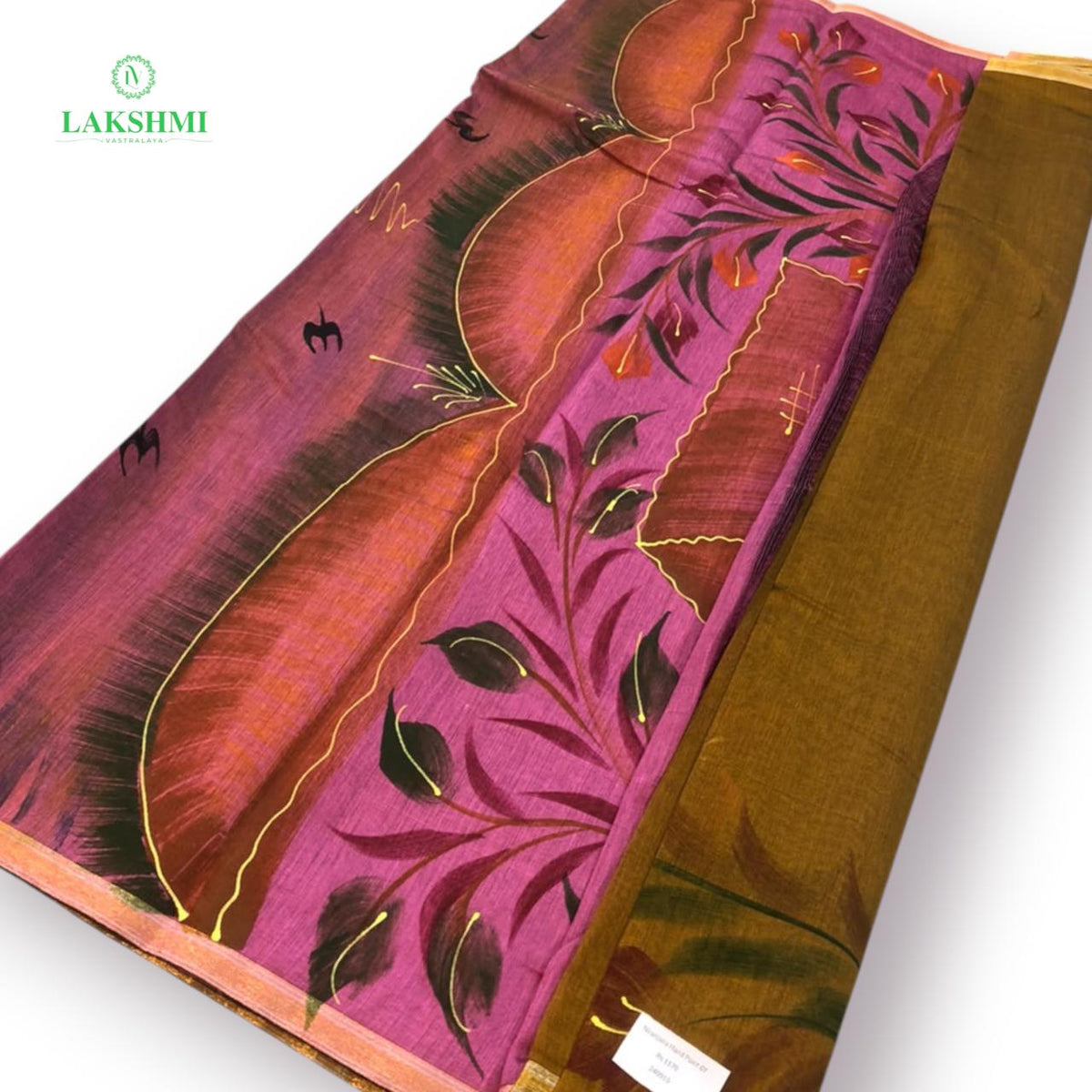 Niranjana Slub Cotton 6Y – Hand-Painted - 240915